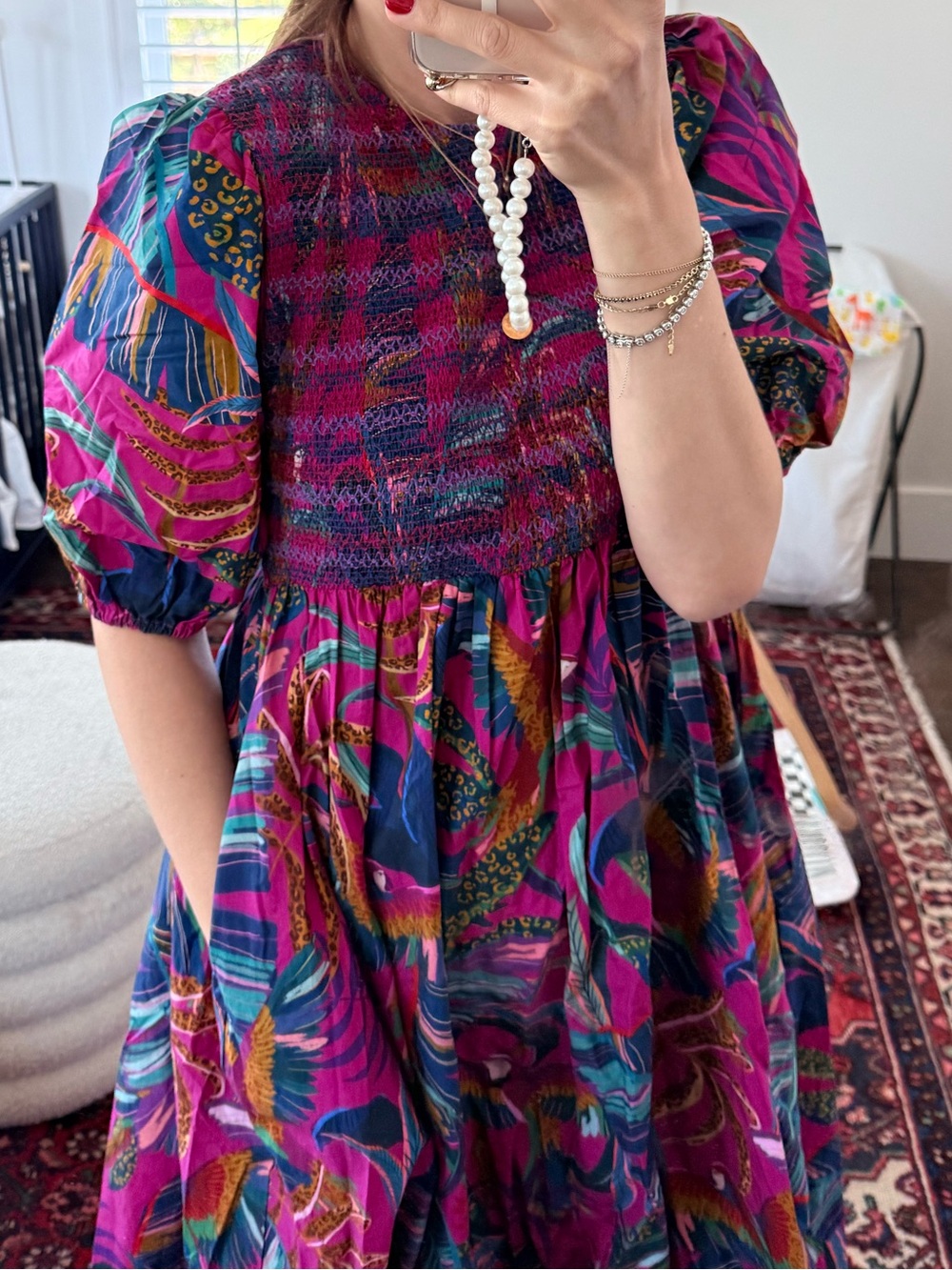 Farm Rio multicolor dress - Picture 3 of 12